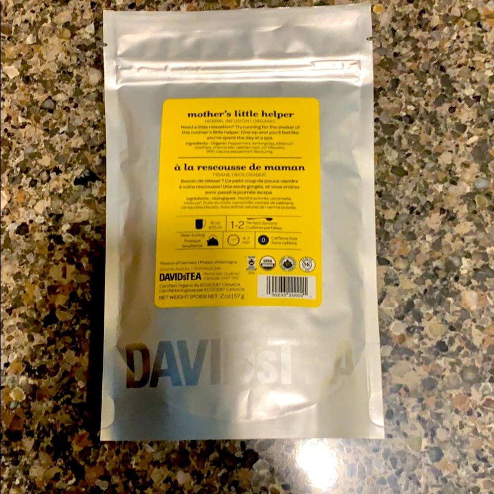 David’s Tea Mother's Little Helper Herbal Infused